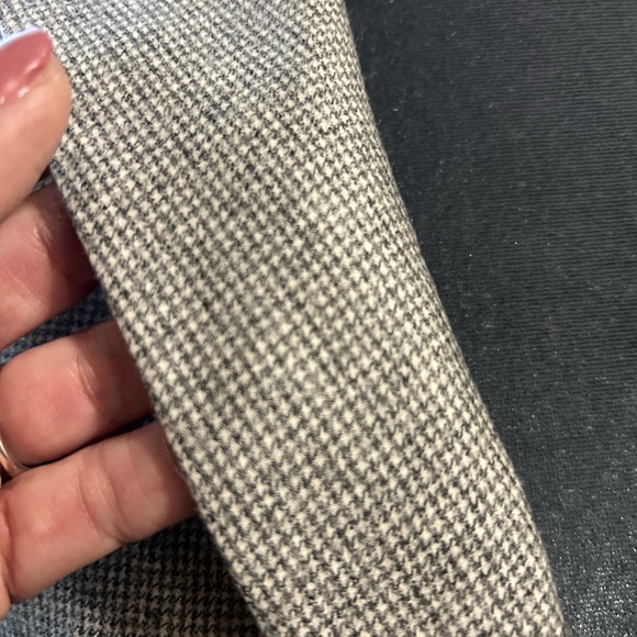 Banana Republic Men’s Slim Fit 42R Wool Grey Houndstooth Sports Coat NWT - Picture 5 of 16